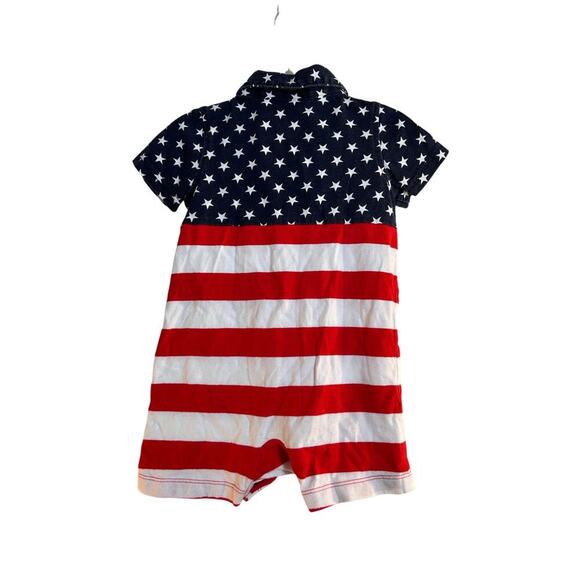 GYMBOREE Boy's Patriotic One Piece Romper / Size: 6-12 Months - Picture 2 of 5
